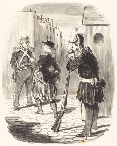 That Damned Pigochard... by Honoré Daumier