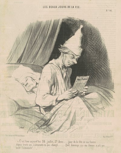 It Is Indeed Today, July 28 by Honoré Daumier