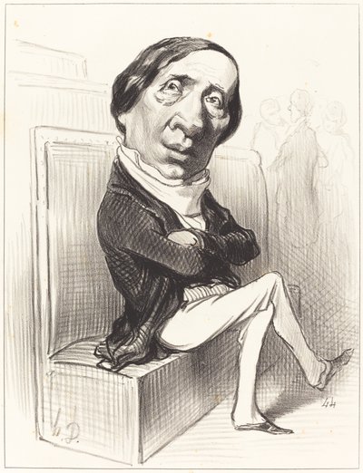 Charles Dupin by Honoré Daumier