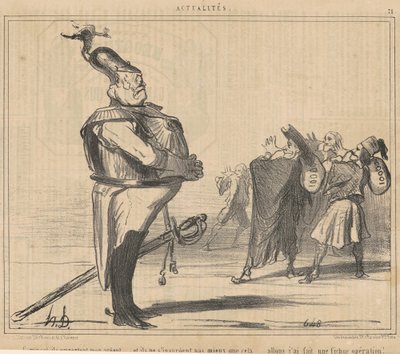 What, They Are Taking My Money... by Honoré Daumier
