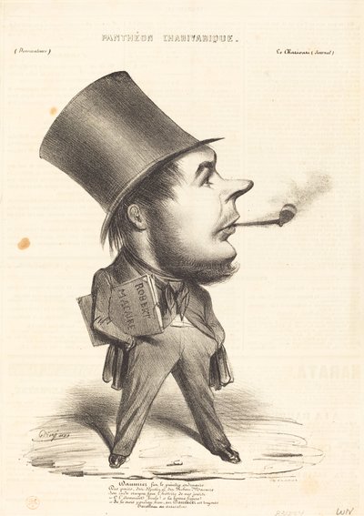 Daumier was the ordinary painter... by Honoré Daumier