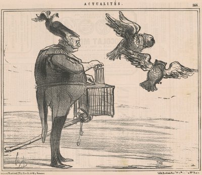 Two Grand Dukes Released on Sevastopol by Honoré Daumier