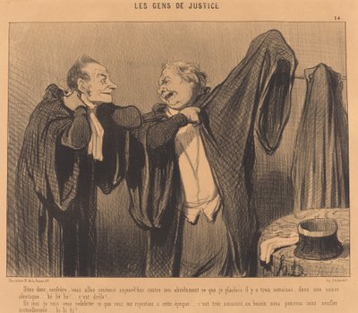 So, Colleague, You Are Going to Support... by Honoré Daumier