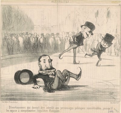Entertainment that should be banned ... by Honoré Daumier