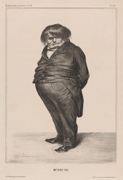 Doctor Prunelle by Honoré Daumier