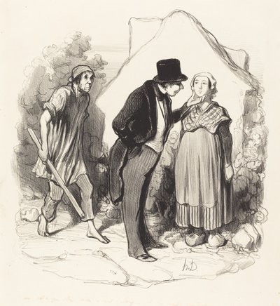 Would Your Husband Be Jealous... by Honoré Daumier
