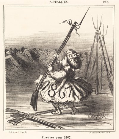 Gifts for 1867 by Honoré Daumier