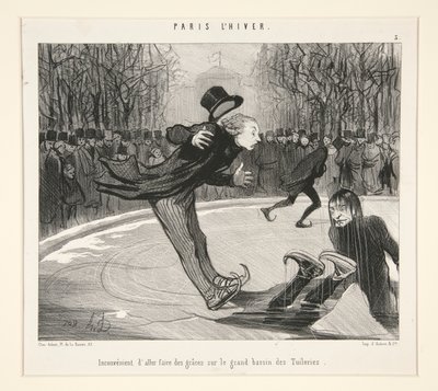 Inconvenient by Honoré Daumier