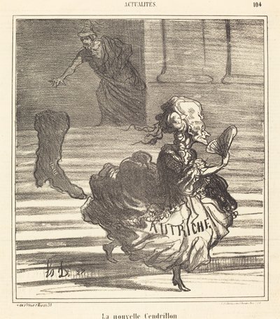 The New Cinderella by Honoré Daumier