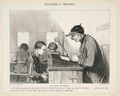 The Old Woman M by Honoré Daumier