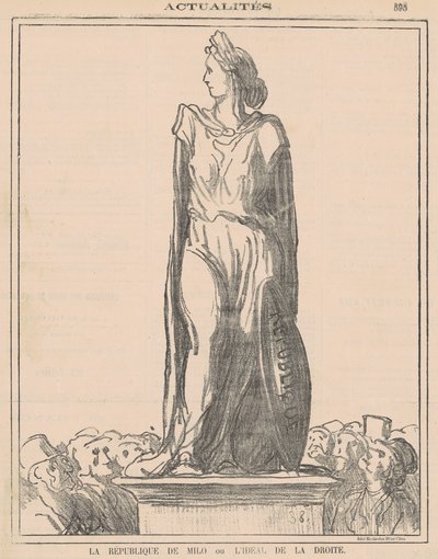 The Republic of Milo by Honoré Daumier