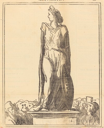 The Republic of Milo... by Honoré Daumier