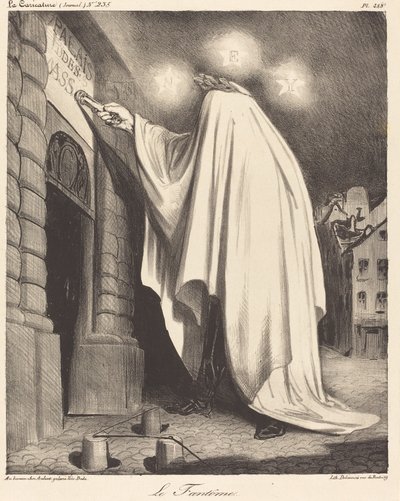 The Phantom by Honoré Daumier