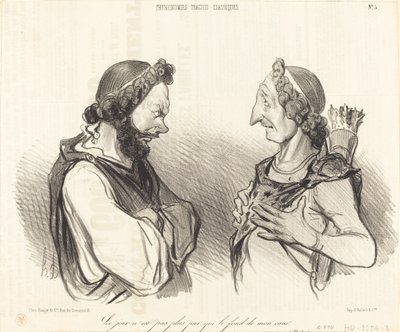 The Day is Not Purer... by Honoré Daumier