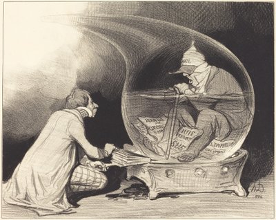 The Rejuvenation of the Constitutionalist by Honoré Daumier