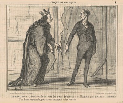 The Manager by Honoré Daumier