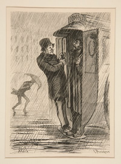 The Omnibus - Full!!! by Honoré Daumier