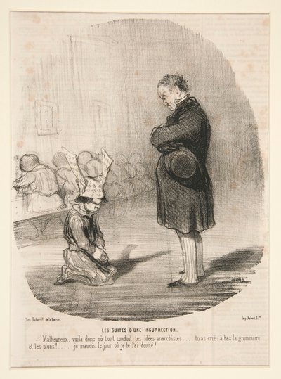 The Consequences by Honoré Daumier
