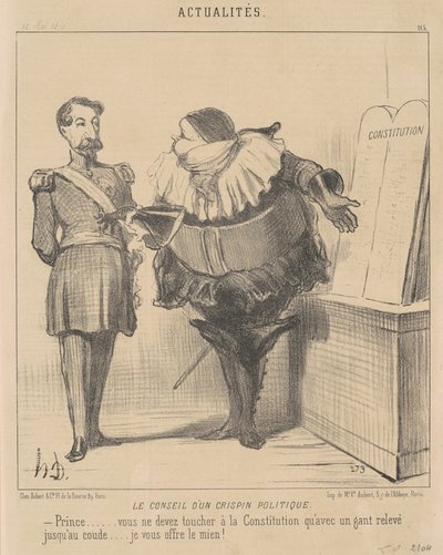 The Political Fricoteurs by Honoré Daumier