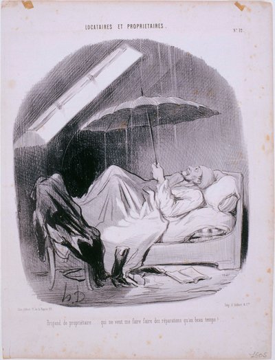 Tenants and Owners by Honoré Daumier