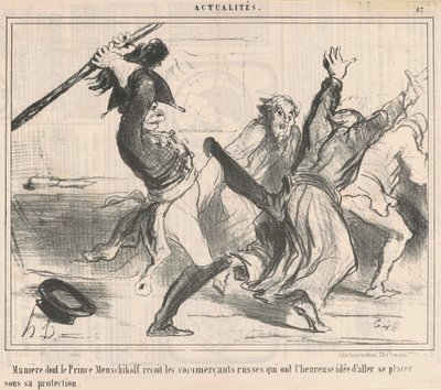 Way to... by Honoré Daumier