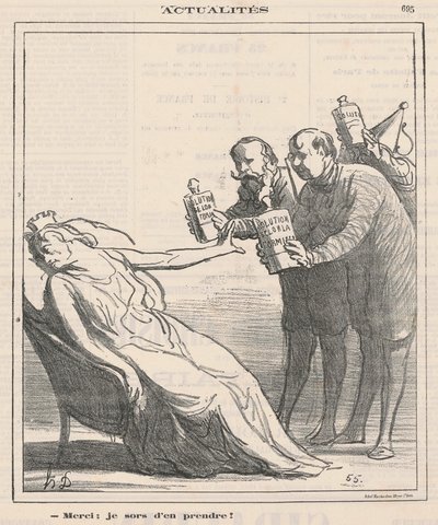 Thank you, I just had some by Honoré Daumier