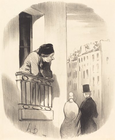 I Was Young Too... by Honoré Daumier