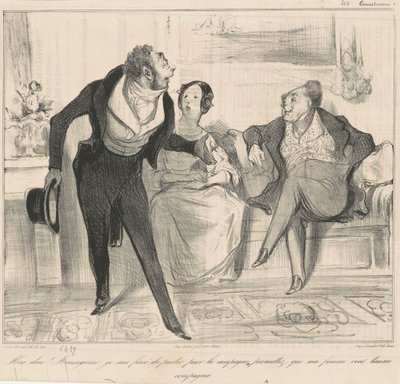 My God! Monseigneur, I am by Honoré Daumier