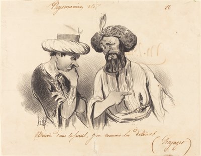 Raised in the Seraglio by Honoré Daumier