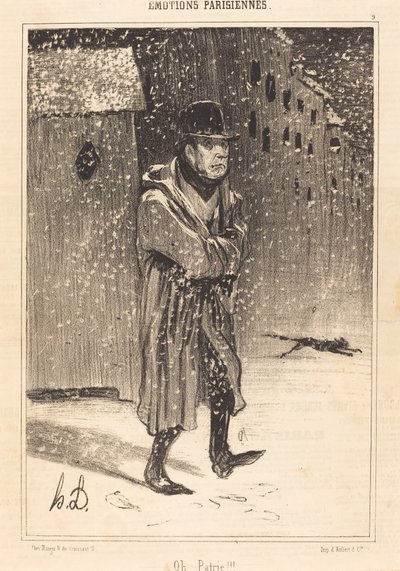 Oh Homeland!!! by Honoré Daumier