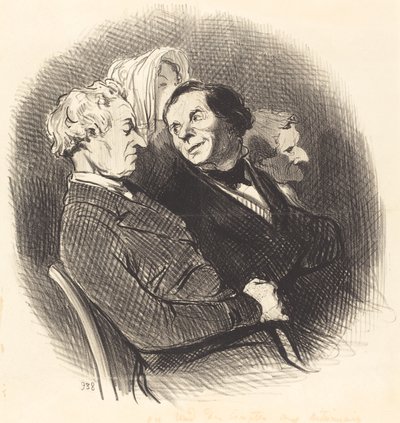 Reporting to the Shareholders by Honoré Daumier