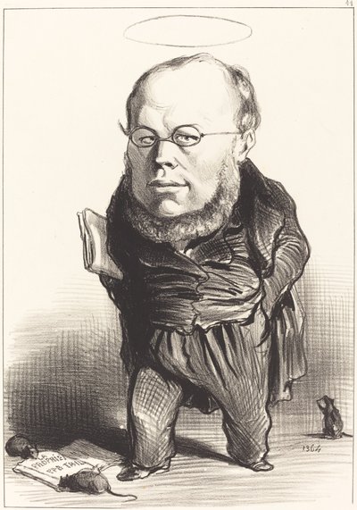 P.J. Proudhon by Honoré Daumier