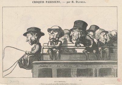 On the Imperial by Honoré Daumier