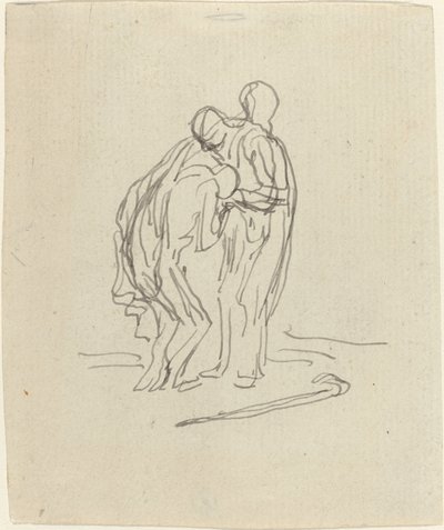 The Prodigal Son by Honoré Daumier