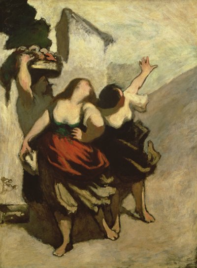 The Ribalds (The Millers Daughters) by Honoré Daumier