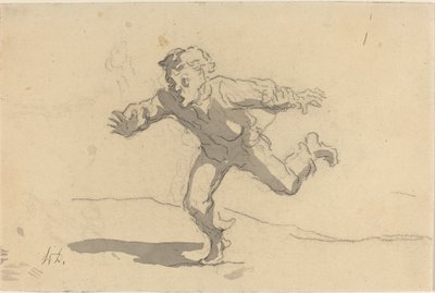 The Young Courier by Honoré Daumier