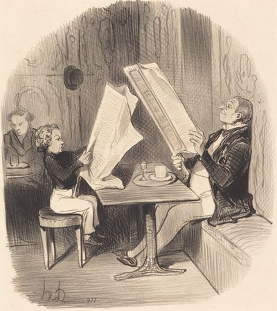 A Child Who Amuses Himself with Little... by Honoré Daumier
