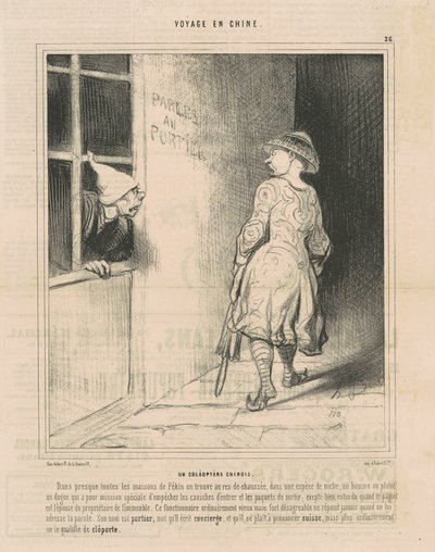 A Chinese Beetle by Honoré Daumier