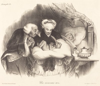 A New Nose by Honoré Daumier