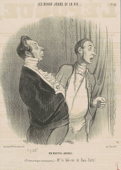 A Newly Ennobled by Honoré Daumier