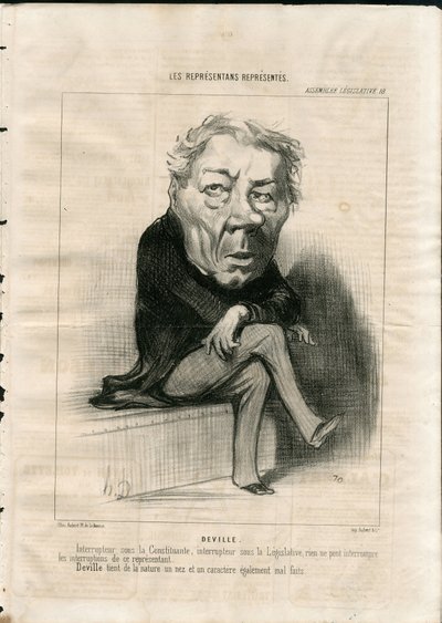 Le Charivari by Honoré Daumier