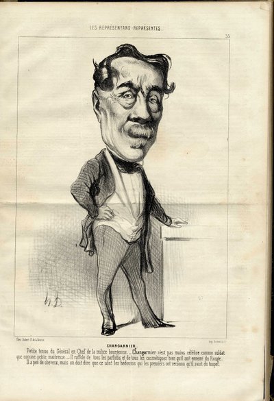 Le Charivari by Honoré Daumier