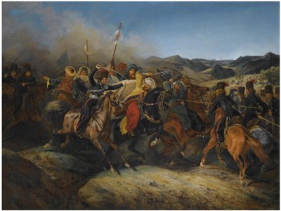 A Scene from the Russo-Turkish War by Horace, Vernet