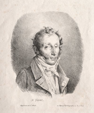 Carle Vernet by Emile Jean Horace Vernet