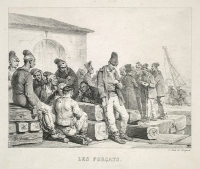 The Convicts by Horace Vernet