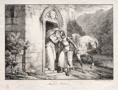 The Farewells by Emile Jean Horace Vernet
