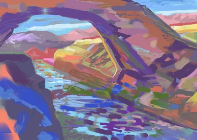Stone Arch by Howard Ganz