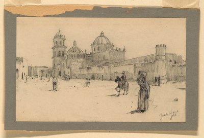 A Church in Guadalajara (Mexico) by Howard Russell Butler