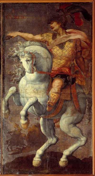 Tapestry of the Seven Leathers by Hubert (after) Goltzius