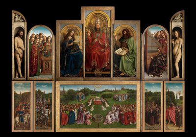 The Ghent Altarpiece by Hubert & Jan van (1390 1441) Eyck